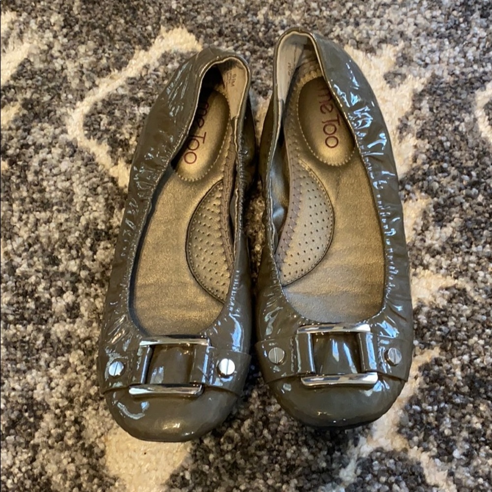 Grey me too flats